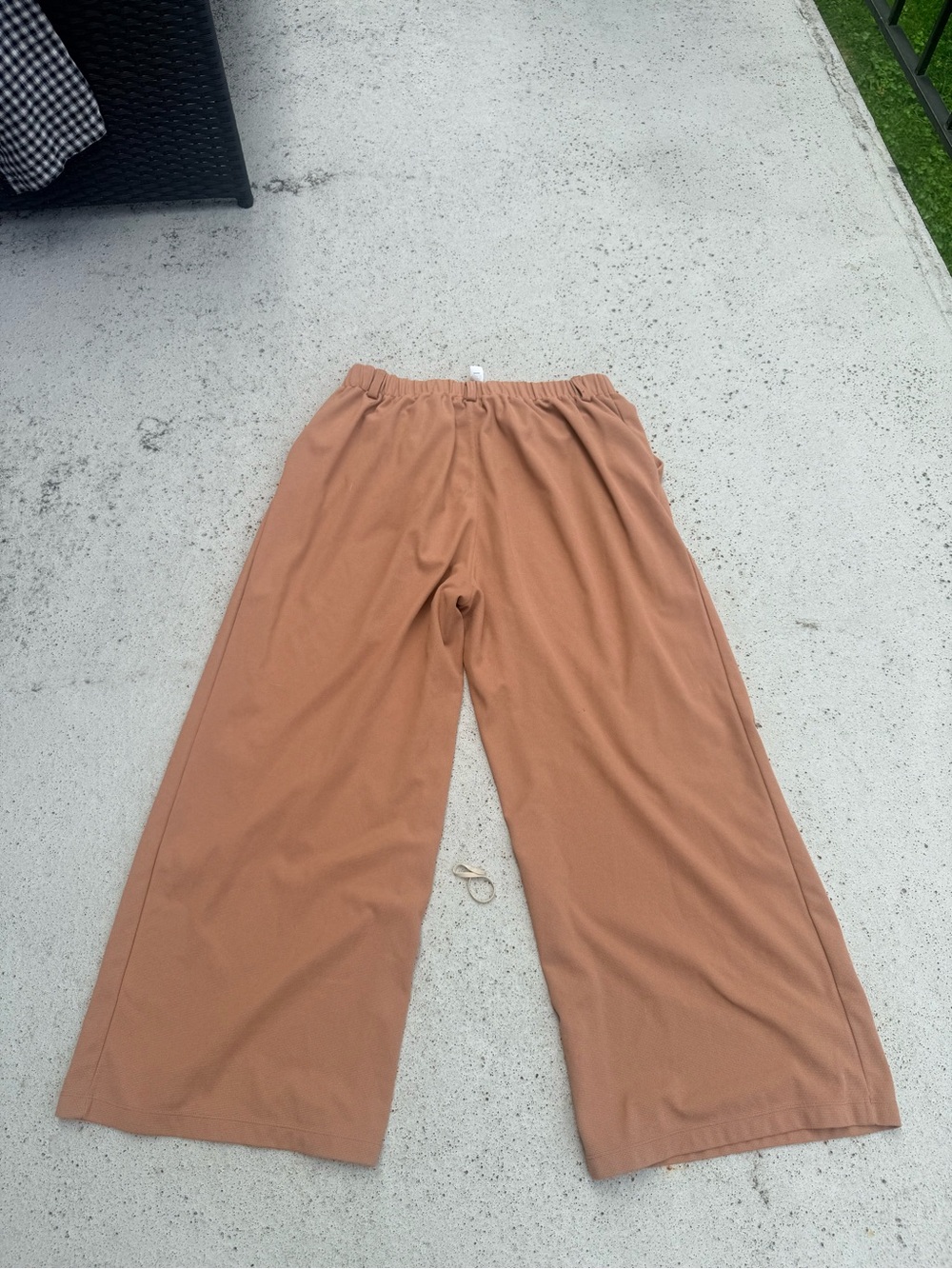 Halara High-Waisted Wide-Leg Work Trousers Size XL